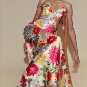 Reformation Multicolor Floral Dress